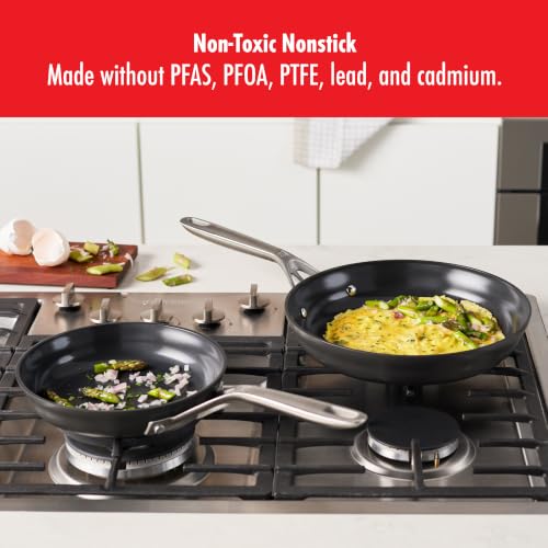 ZWILLING Motion Ceramic Hard Anodized 10-pc Aluminum Nonstick Cookware Set