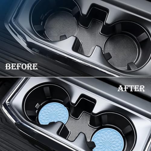 Portavasos de silicona 2 piezas 2.75 pulg para coche miniatura 7