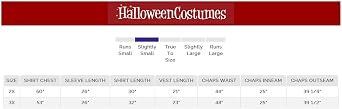 Adult Cowgirl Chaps Plus Size Costume 2X 3X XXL L