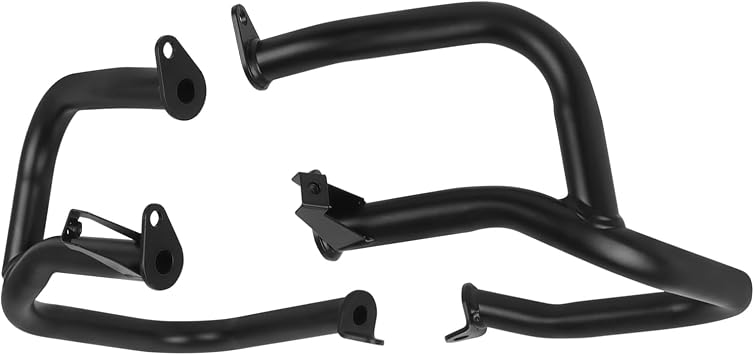 CHIFUN Engine Guard Front Highway Crash Bars Steel Replacement for Honda Goldwing 1800 GL1800 2001-2017 GL1800A 2001-2006 Black Motorcycle Frame Protection Bars