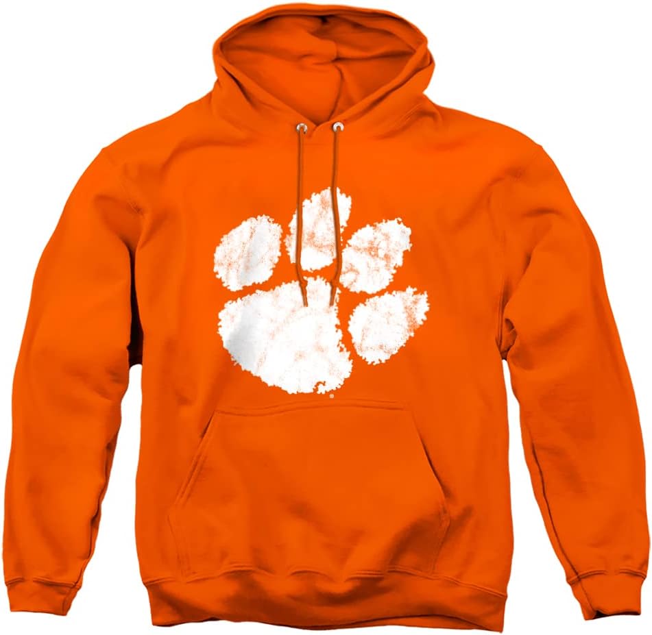 LOGOVISION Official Collegiate Distressed Primary Logo Adult Pullover Hoodie Collection