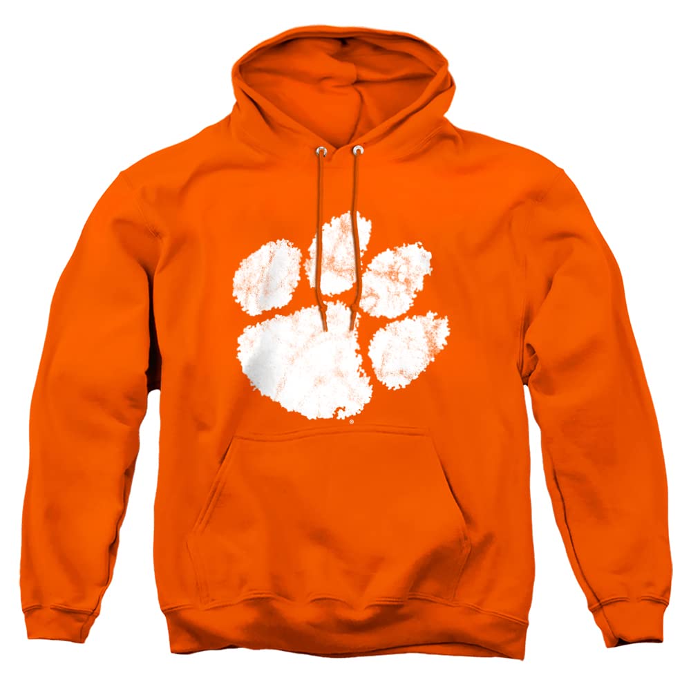 LOGOVISION Official Collegiate Distressed Primary Logo Adult Pullover Hoodie Collection — view 323