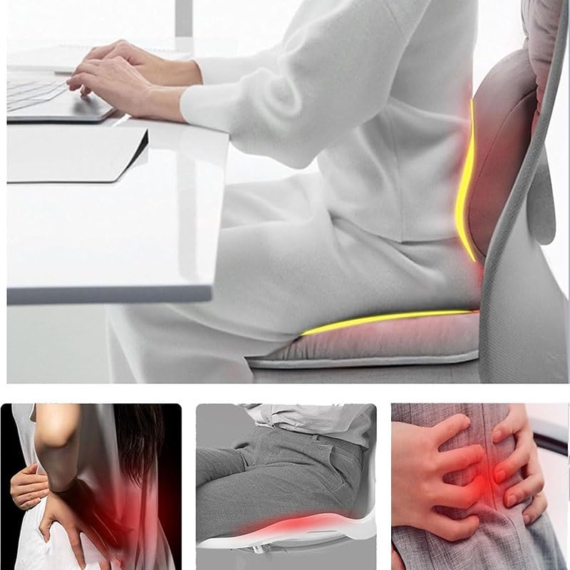 Cojín de Asiento Calefaccionado for Silla de Oficina, Almohadilla de Asiento Calefactada, Cojín for Silla de Oficina, Almohadilla de Asiento Calefactada con 3 Niveles de Temperatura