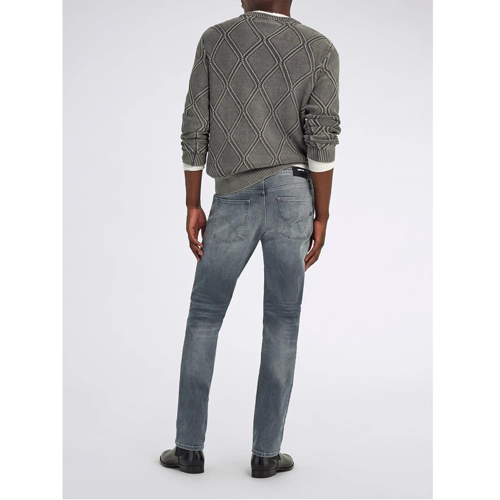 gas Jeans Stretch Albert Simple Rev 57gm Grey Denim