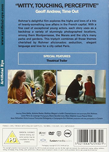 Rendezvous in Paris Eric Rohmer [Edizione: Regno