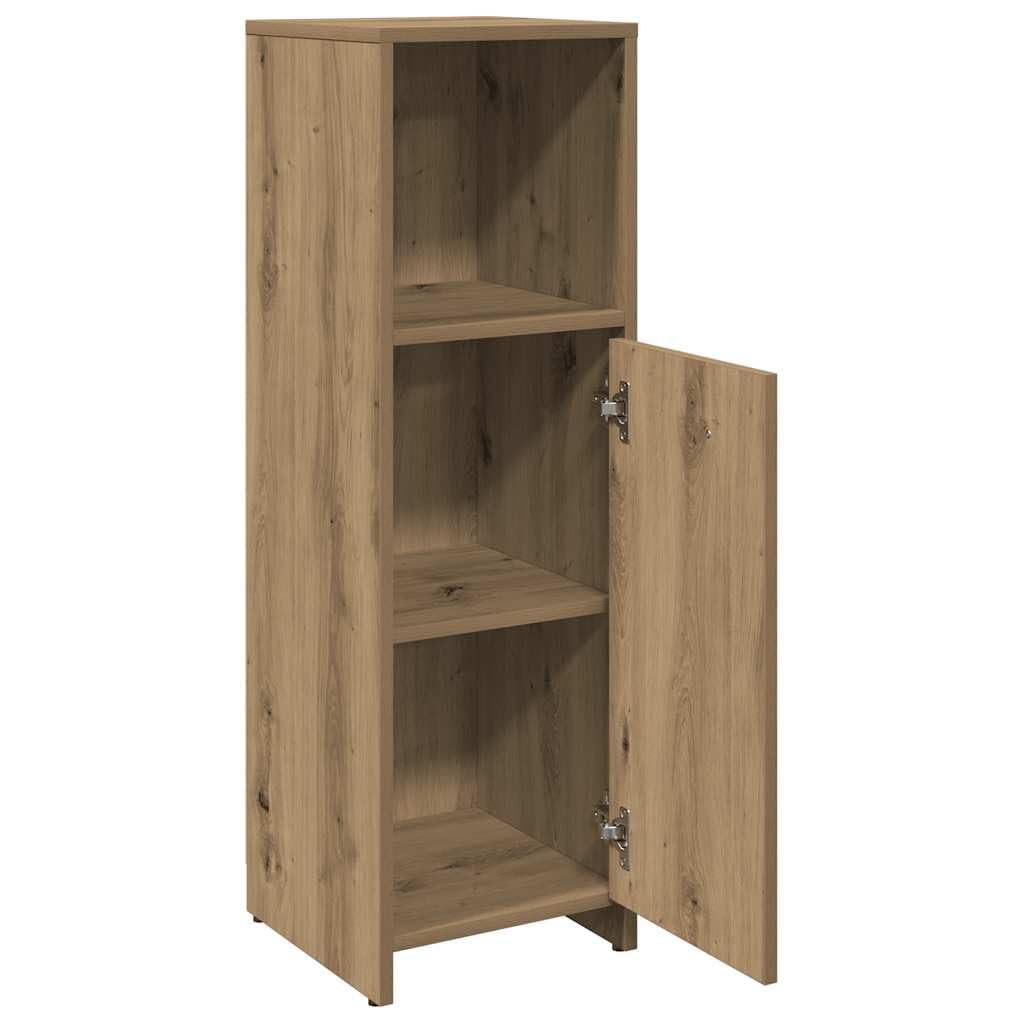vidaXL Armadietto Bagno Artigianale 30x30x95 cm in Legno Multistrato