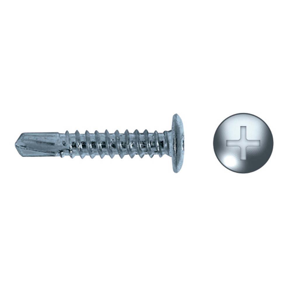 Celo 93595Fst - Tornillo Punta Broca Fst Cabeza Baja Impronta Ph Diámetro 3,5X9,5 Cincado, 1000 Unidades