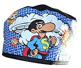 Gorro médico, enfermero, veterinario, dentista. Superlopez azul. Pelo corto