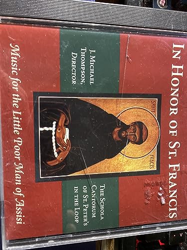 in Honor of St Francis
