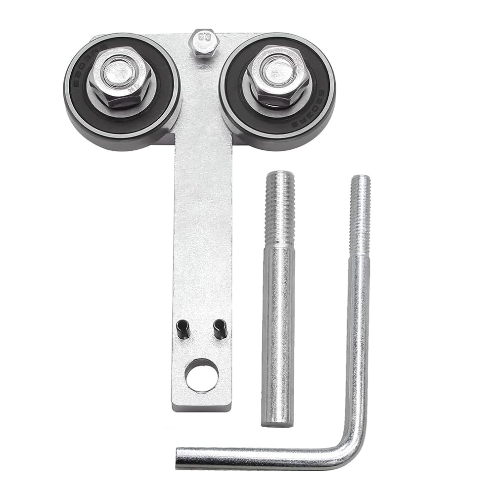 Xnuiasqe Casts Iron Chainsaw Bar Rail Closer Tool, Adjustable Steel Chainsaw Bar Rail Tightening Repair Accessory