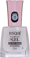 Risqué Top Coat Fixador Efeito Cristal Diamond Gel 9,5ml