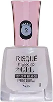 Risqué Top Coat Fixador Efeito Cristal Diamond Gel 9,5ml