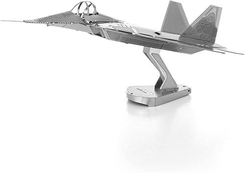 Miniatura 3 de Metal Earth F-22 Raptor 3D Kit de modelo de metal con pinzas Fascinaciones