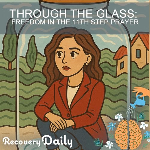 Page de couverture de Through the Glass: Freedom in the 11th Step Prayer