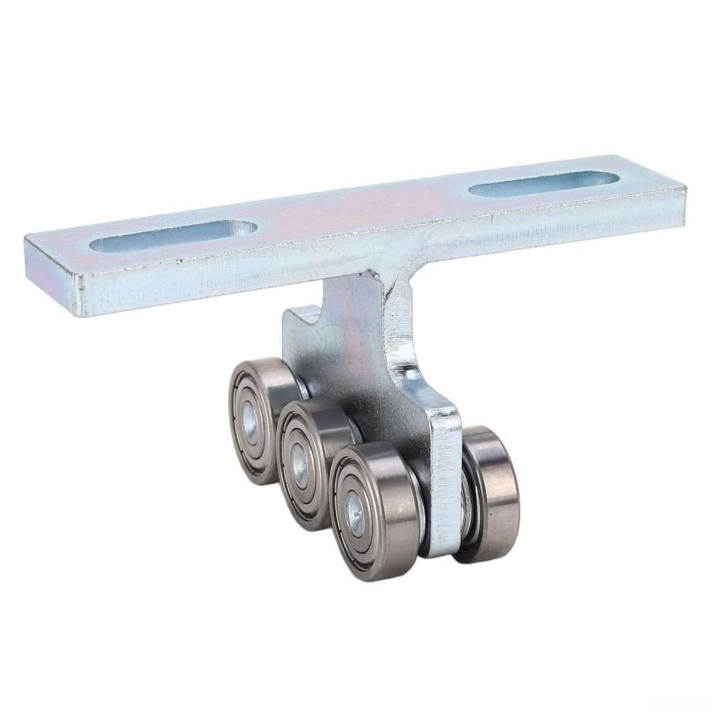 Carrello di sollevamento per carichi pesanti con rulli, compatibile con canali Unistrut PE 41 x 41 mm, T-Pe a 6 ruote per soluzioni efficienti di supporto per cavi pesanti e tubi
