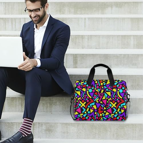 Maletín portátil para laptop 15.6 pulgadas con asa y correa miniatura 2