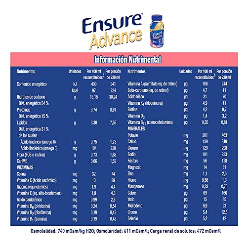 Barras Y Bebidas, Drugstore ensure vainilla Marca Ensure (3)