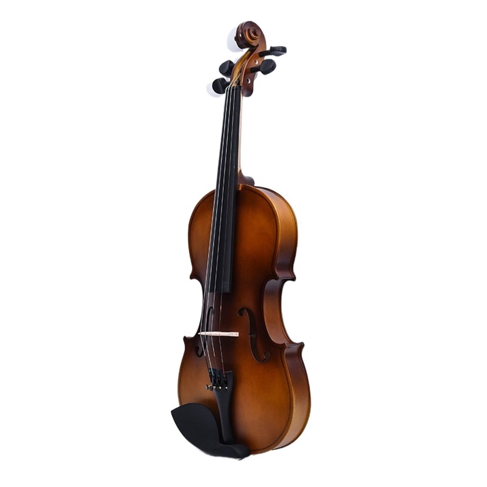Violín 4/4 Hecho A Mano En Madera Contrachapada Mate Para Principiantes Instrumento De Violín
