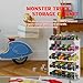 AAiphuwew Acrylic Monster Trucks Display Case - Holds Up to 25 Car Collectibles, Clear 5 Tiers Toy Truck Cars Display Storage Organizer Tire Shelf
