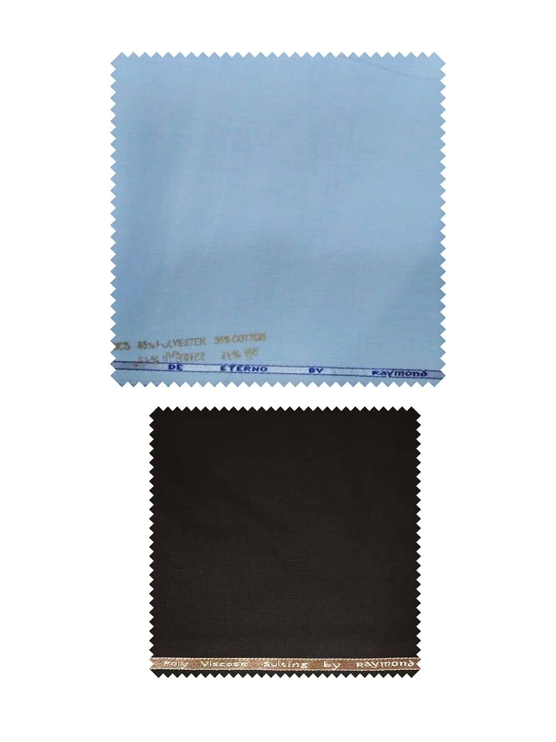 raymond Trouser- Shirt Fabric Combo Box (Multicolour, Unstitched, All Weather Fabric) (BROWN PANT+ LIGHT BLUE SHIRT)-picture-51