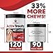 Glucosamine for Dogs Hip and Joint Supplement - Safe Joint Support for Dogs - Dog Joint Supplement with Glucosamine Chondroitin MSM Turmeric for Dogs - 120 Joint Care Chews for Dogs ActivTreats