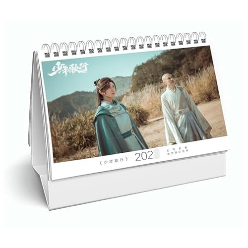 少年歌行 Beginning of the Legend 写真集 画集 カレンダー 卓上カレンダー リー・ホンイー 蕭瑟 リウ・シュエイー 無心 むしん アオ・ルイポン 雷無桀 贈り物 記念品 中国ドラマ 表紙ランダム 非公式 (カレンダー) [並行輸入品]のサムネイル