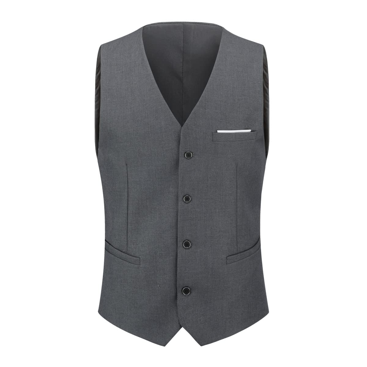 Amazon.co.jp: [CEEN] スーツ ベスト メンズ Vネック スリムフィット