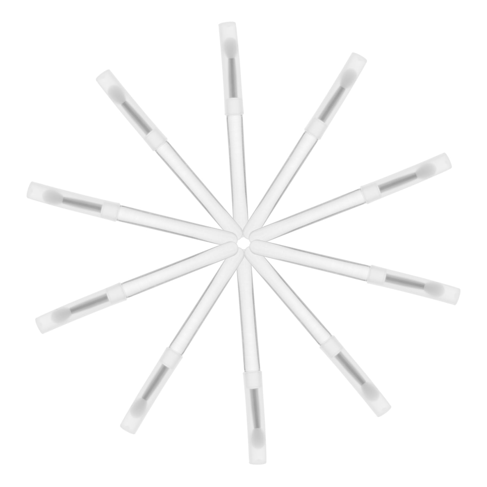 NOLITOY Travel-ready Lip Brush Silicone Makeup Brushes for Lipstick Lip Scrub Easy Cleaning Portable c