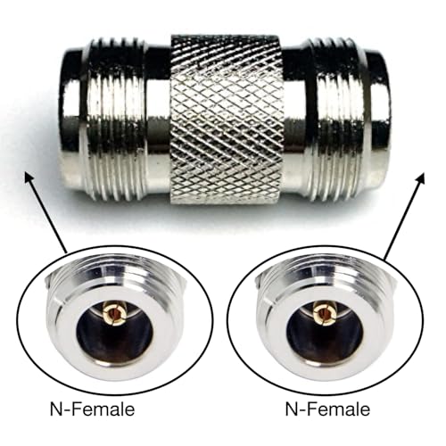 CESS Adaptador N Hembra a N Hembra 2 unidades miniatura 2