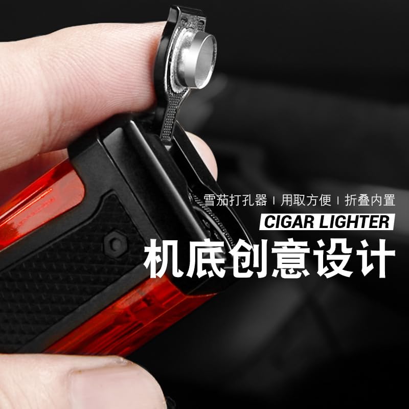 Encendedor Kelong para cigarros con llama turbo miniatura 4