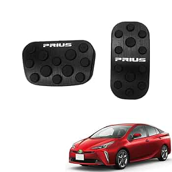 50系プリウスに☆ 純正 アルミペダル 3点　アクセル＆ブレーキ＆フットブレーキ 楽天市場】プリウス 50系 パーツ ペダルカバー アクセルペダル