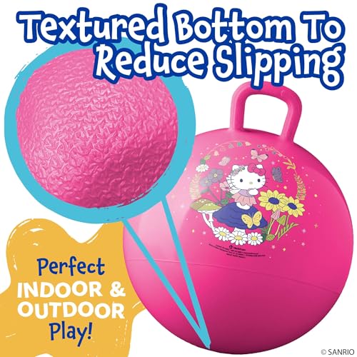 Image of Hedstrom Hopper Ball, Jumping Ball for Kids, inflates up to 15 inch, Hello Kitty