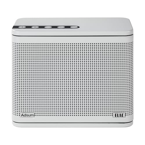ELAC NAVA100 Portable Bluetooth Speaker in Black (Adsum Cream)