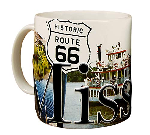 Mug Americaware Missouri 18 oz color relieve miniatura 1
