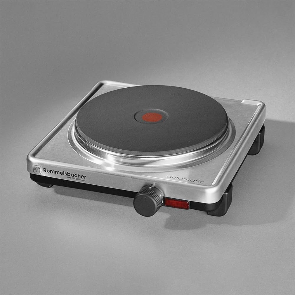 Rommelsbacher AK 2099/E Plaque de cuisson Acier inoxydable 2000 W (Import Allemagne)