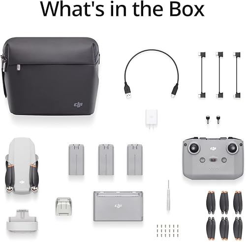Miniatura 6 de DJI Mini 2 Fly More Combo  Drone plegable ultraligero cardán de 3 ejes con cámara 4K fotos de 12 MP 31 minutos de tiempo de vuelo transmisión de