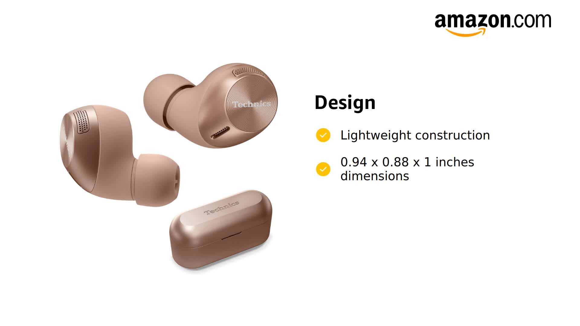 Amazon.com: Technics HiFi True Wireless Multipoint Bluetooth