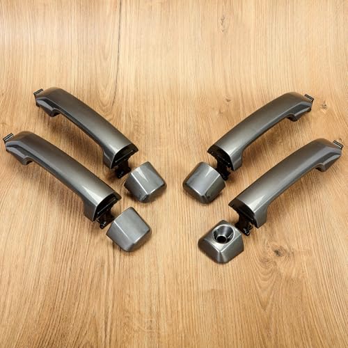 Image of ECOTRIC Door Handles Kit Assembly Compatible with Tundra Crewmax /Sequoia
