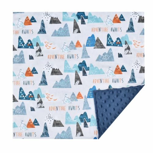 Image of Baby Lovey Blanket, Newborn Security Blankets, Snuggle Blanket Comfort Towel for Infant Boys Girls, Adventure