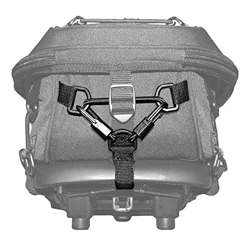 Sacoche de selle SPIDER BAGSTER noir 4899B1 rigide et compacte