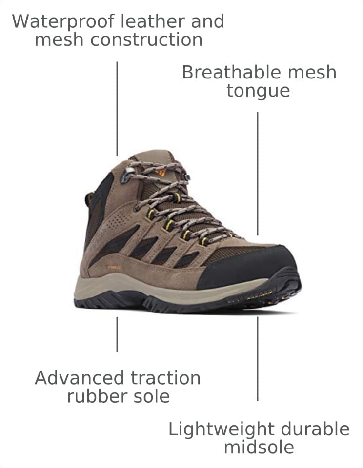 Image of Columbia Men's First Generation Crestwood Mid Waterproof