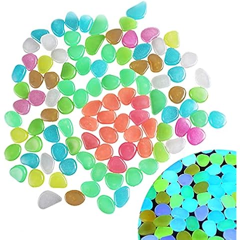 Glowing Rocks,Glow in The Dark Pebbles Cover
