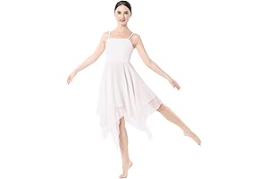 Mesh Flowy Women's Contemporary Dance Costumes