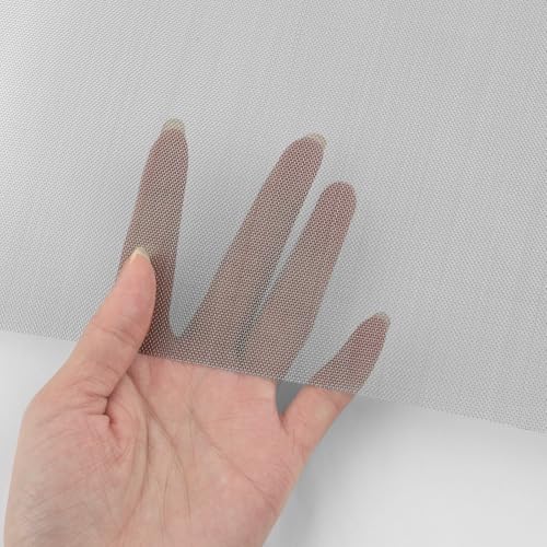 Drahtgitter Feinmaschig Edelstah, 4 Stück Metallgitter Edelstahl Gitter, 40 Mesh Drahtgeflecht, für Insektenschutzgitter, Mäusegitter, Filternetz, Lüftungsgitter(210 x 300mm)