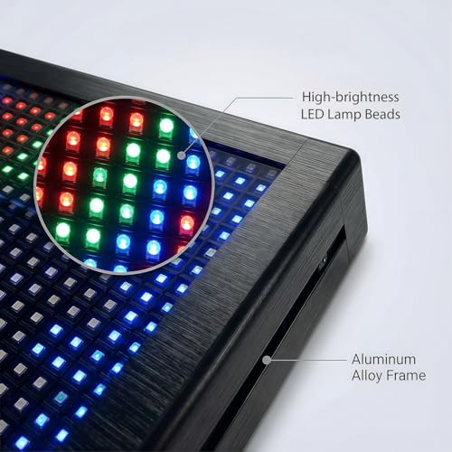 Image of Programmable Scrolling LED Signs WIFI Control for Businesse, P10 Outdoor Sign Custom Message Board Digita Display Advertising Screen, RGB Full Color High Brightness Led Signage 39 inchX8 inch