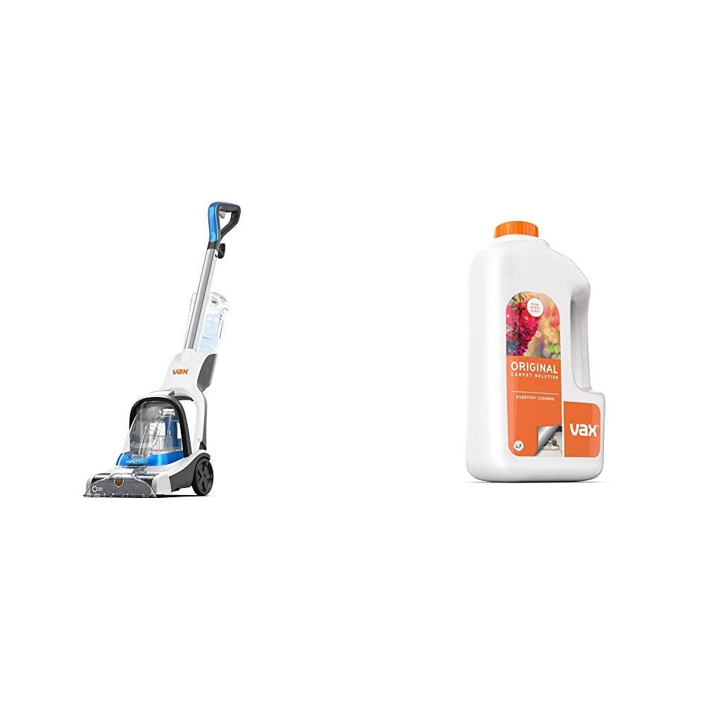 VaxCompact Power Carpet Cleaner & Original 1.5L Carpet Cleaner Solution