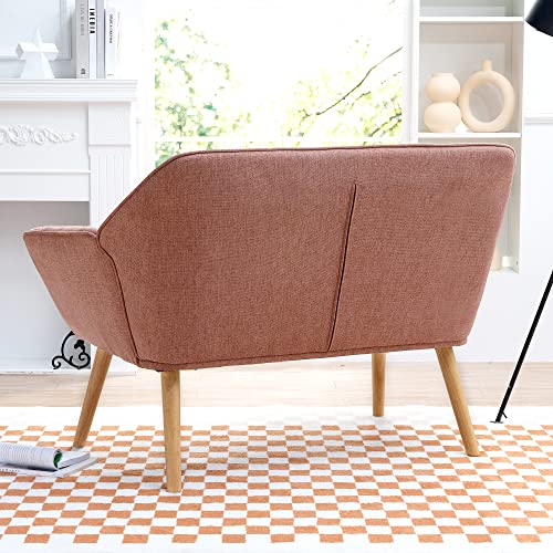 Reclining Loveseat Futon Sofa With 2 Pillow, Small Loveseat For Small Spaces, Living Room Sofa Couch, Reclining Sofa For Living Room Bedroom Office, Love Seat Recliner Sofa Sleeper Couch, Small Futon #TOP7