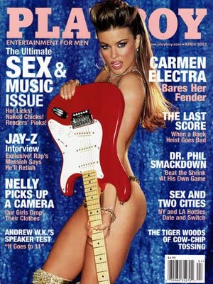 Amazon.com: 2003 Carmen Electra/Carmella Decesare Playboy magazine