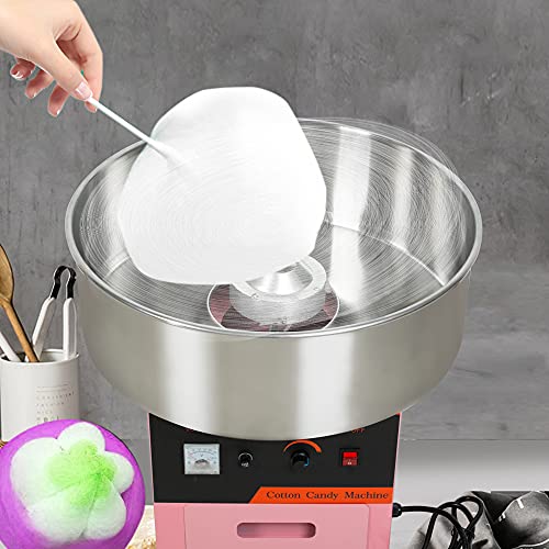 Cotton Candy Machine, Electric Commercial Cotton Candy Machine 980W, Countertop Candy Floss Maker, Cotton Candy Maker for Family and Party Carnival Festival