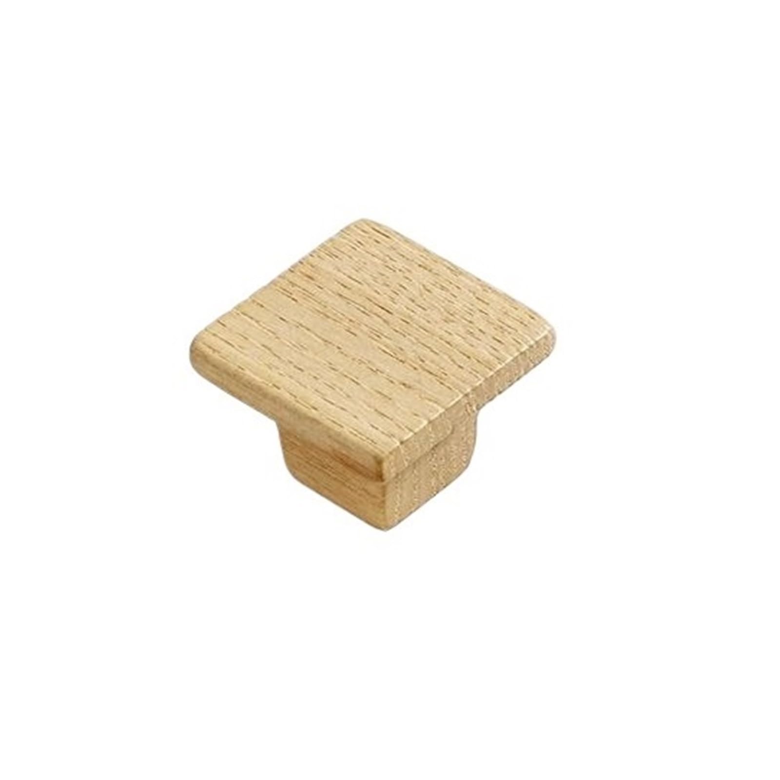 LADFRTYU Wooden Handles 2pcs Walnut Wooden Kitchen Cabinet Knobs and Handles Shoe Handle Gold Cupboard Door Pulls Hardware(CJ-1905-Single)